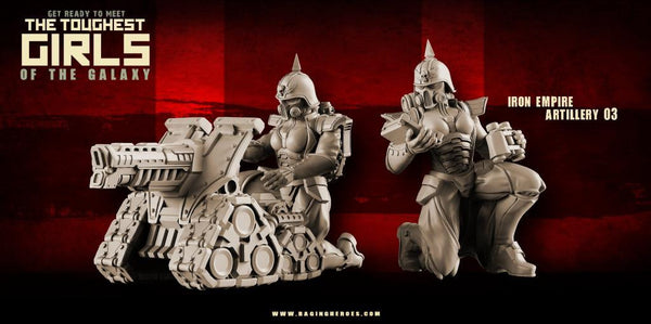 Iron Empire équipe d'arme lourde (IE) #03