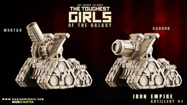 Iron Empire équipe d'arme lourde (IE) #01