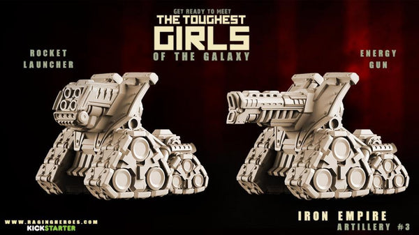 Iron Empire équipe d'arme lourde (IE) #03