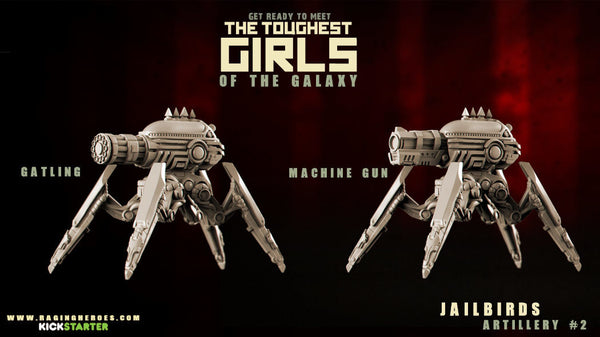 Jailbirds équipe d'arme lourde (JB) #02