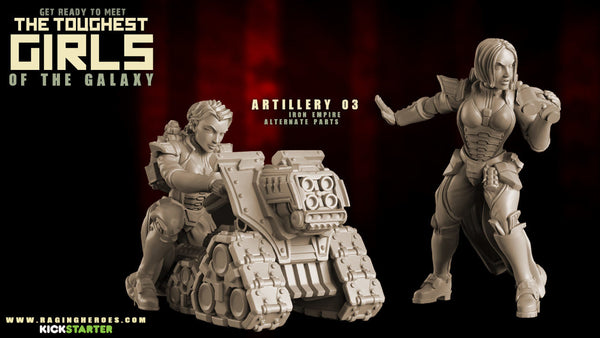 Iron Empire équipe d'arme lourde (IE) #03