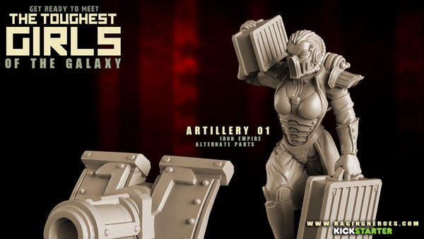 Iron Empire équipe d'arme lourde (IE) #01