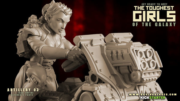 Iron Empire équipe d'arme lourde (IE) #03