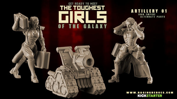 Iron Empire équipe d'arme lourde (IE) #01