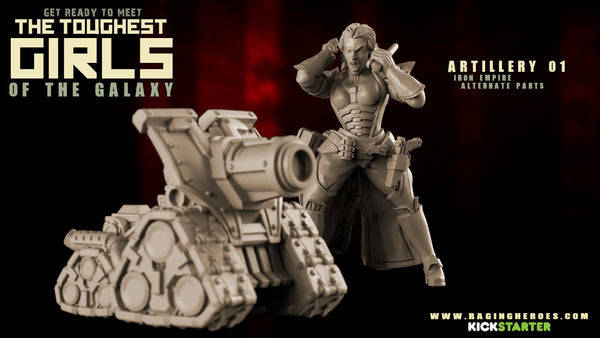 Iron Empire équipe d'arme lourde (IE) #01