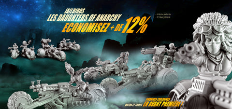 WINTER PACK Jailbirds Division : Daughters of Anarchy