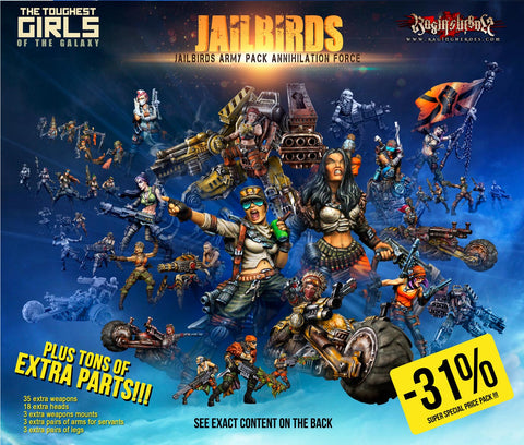 Jailbirds Pack d'Armée ANNIHILATION Force (JB)