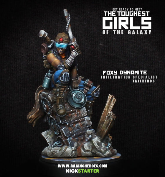 Foxy Dynamite, Infiltration Specialist (JB)