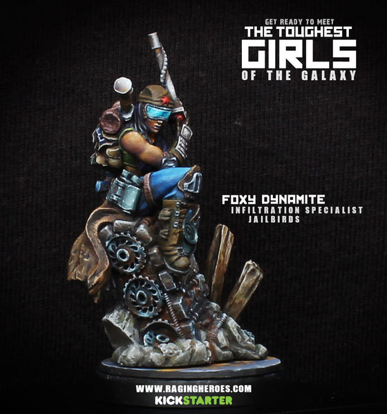 Foxy Dynamite, Infiltration Specialist (JB)