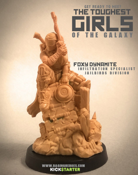 Foxy Dynamite, Infiltration Specialist (JB)