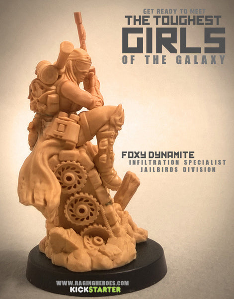 Foxy Dynamite, Infiltration Specialist (JB)