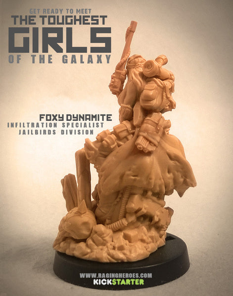 Foxy Dynamite, Infiltration Specialist (JB)