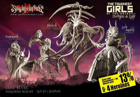 Heroines Box Lust Elves 1 (F/SF)
