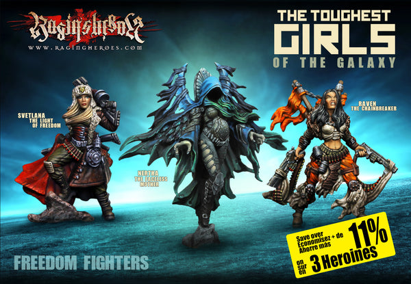 Heroines Box : The Freedom Fighters (JB, KST, IE)