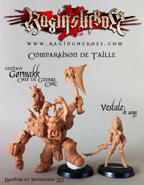 Gormakk, Chef de Guerre ORC - Fantasy