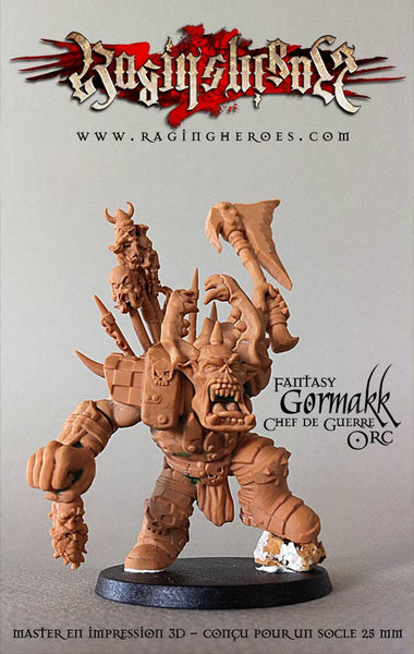 Gormakk, Chef de Guerre ORC - Fantasy