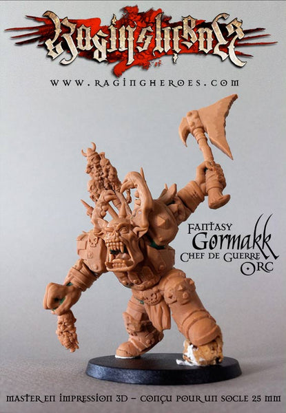 Gormakk, Chef de Guerre ORC - Fantasy
