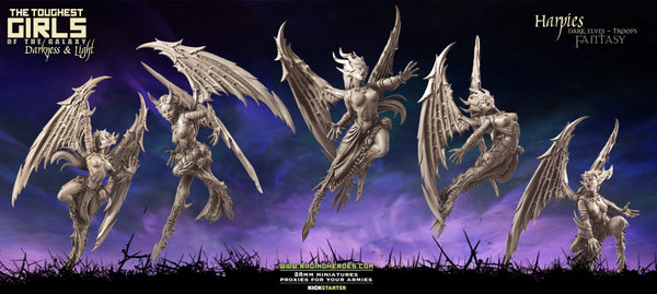 Dark Elves Multipack exclusif avec Harpies