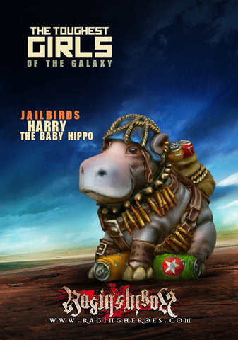 Harry the baby Hippo, Mascotte des Jailbirds