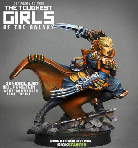 General Ilsa Wolfenstein, Army Commander (IE)