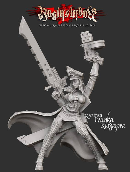 Kapitan Ivanka Kurganova (28mm)