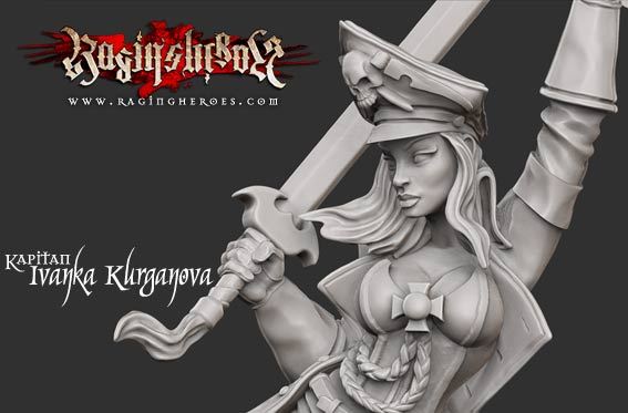 Kapitan Ivanka Kurganova (28mm)
