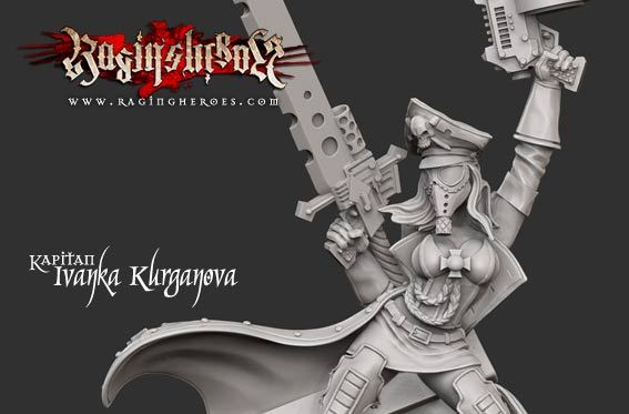 Kapitan Ivanka Kurganova (28mm)