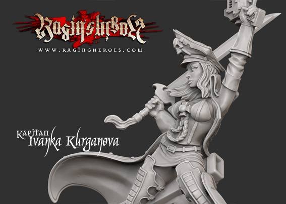 Kapitan Ivanka Kurganova (28mm)