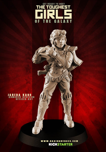 Jaheda Kano, Armoured Division Officer (KST)