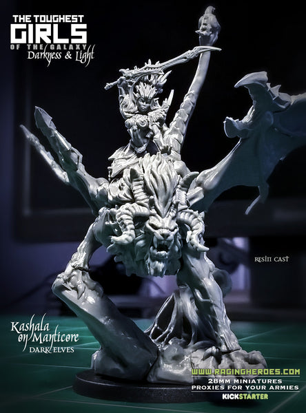 Lady Kashala sur Manticore