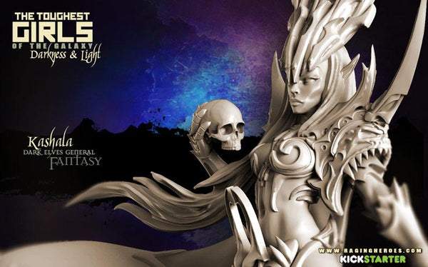Lady Kashala, Générale Elfe Noire (DE - Fantasy)