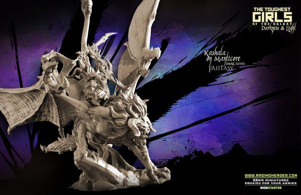 Lady Kashala sur Manticore