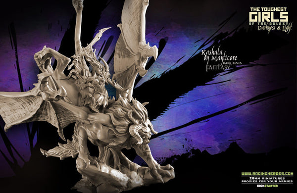 Lady Kashala sur Manticore
