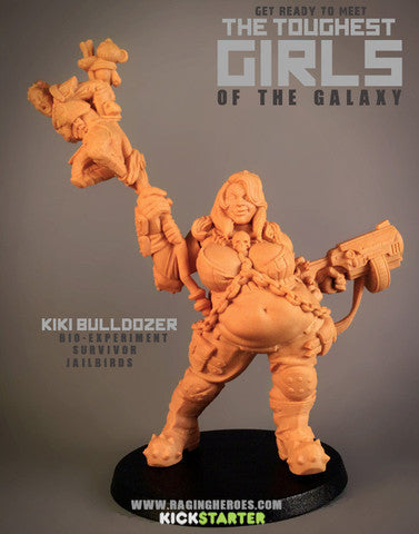 Kiki Bulldozer, Bio-Experiment Survivor (JB)