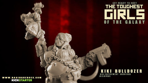 Kiki Bulldozer, Bio-Experiment Survivor (JB)