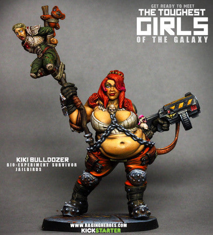 Kiki Bulldozer, Bio-Experiment Survivor (JB)