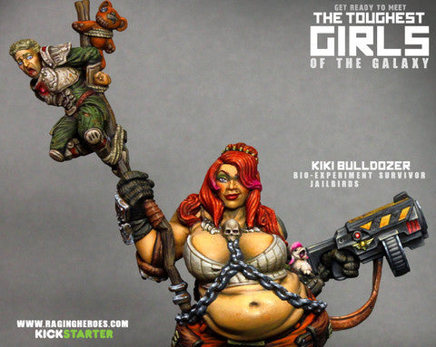 Kiki Bulldozer, Bio-Experiment Survivor (JB)