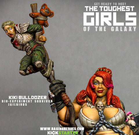 Kiki Bulldozer, Bio-Experiment Survivor (JB)