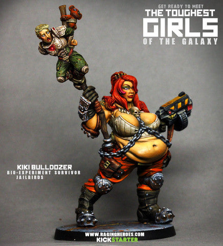 Kiki Bulldozer, Bio-Experiment Survivor (JB)