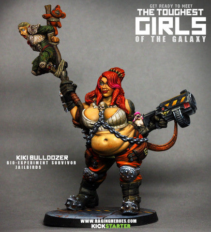 Kiki Bulldozer, Bio-Experiment Survivor (JB)