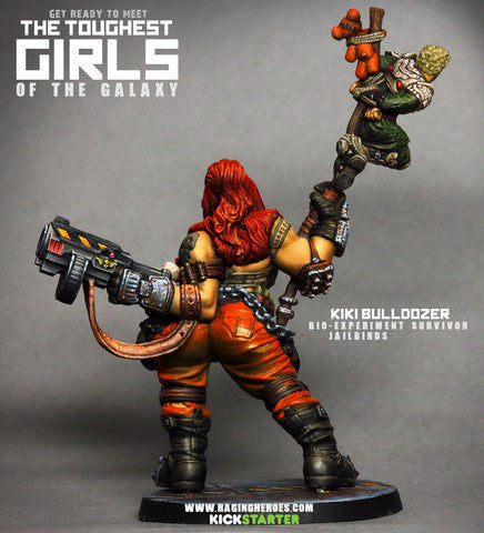 Kiki Bulldozer, Bio-Experiment Survivor (JB)