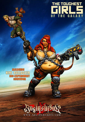 Kiki Bulldozer, Bio-Experiment Survivor (JB)