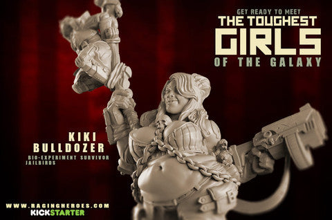 Kiki Bulldozer, Bio-Experiment Survivor (JB)