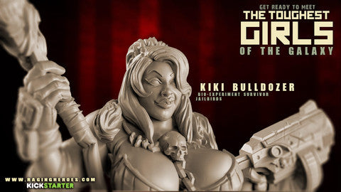 Kiki Bulldozer, Bio-Experiment Survivor (JB)