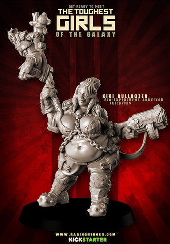 Kiki Bulldozer, Bio-Experiment Survivor (JB)