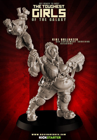 Kiki Bulldozer, Bio-Experiment Survivor (JB)