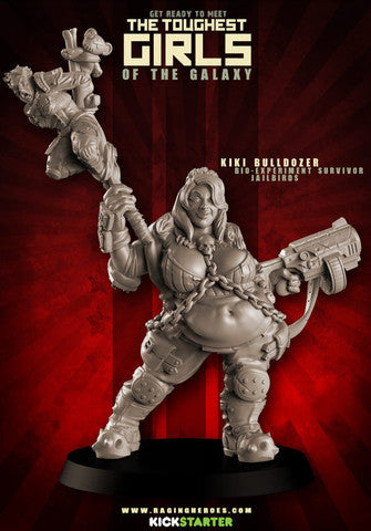 Kiki Bulldozer, Bio-Experiment Survivor (JB)