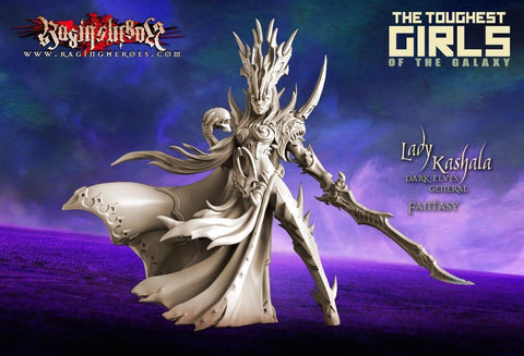 Lady Kashala, Générale Elfe Noire (DE - Fantasy)