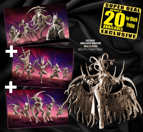 Lust Elves pack exclusif avec Mahleezariah + Mantis