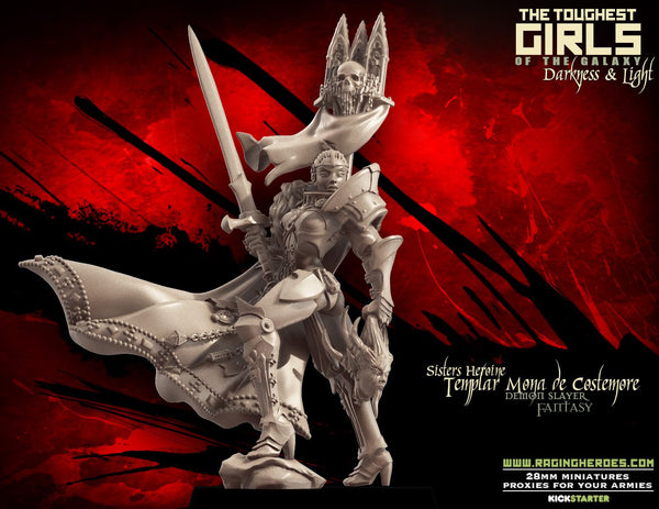 Mona de Costemore, Tueuse de Démons (Soeurs – FANTASY)